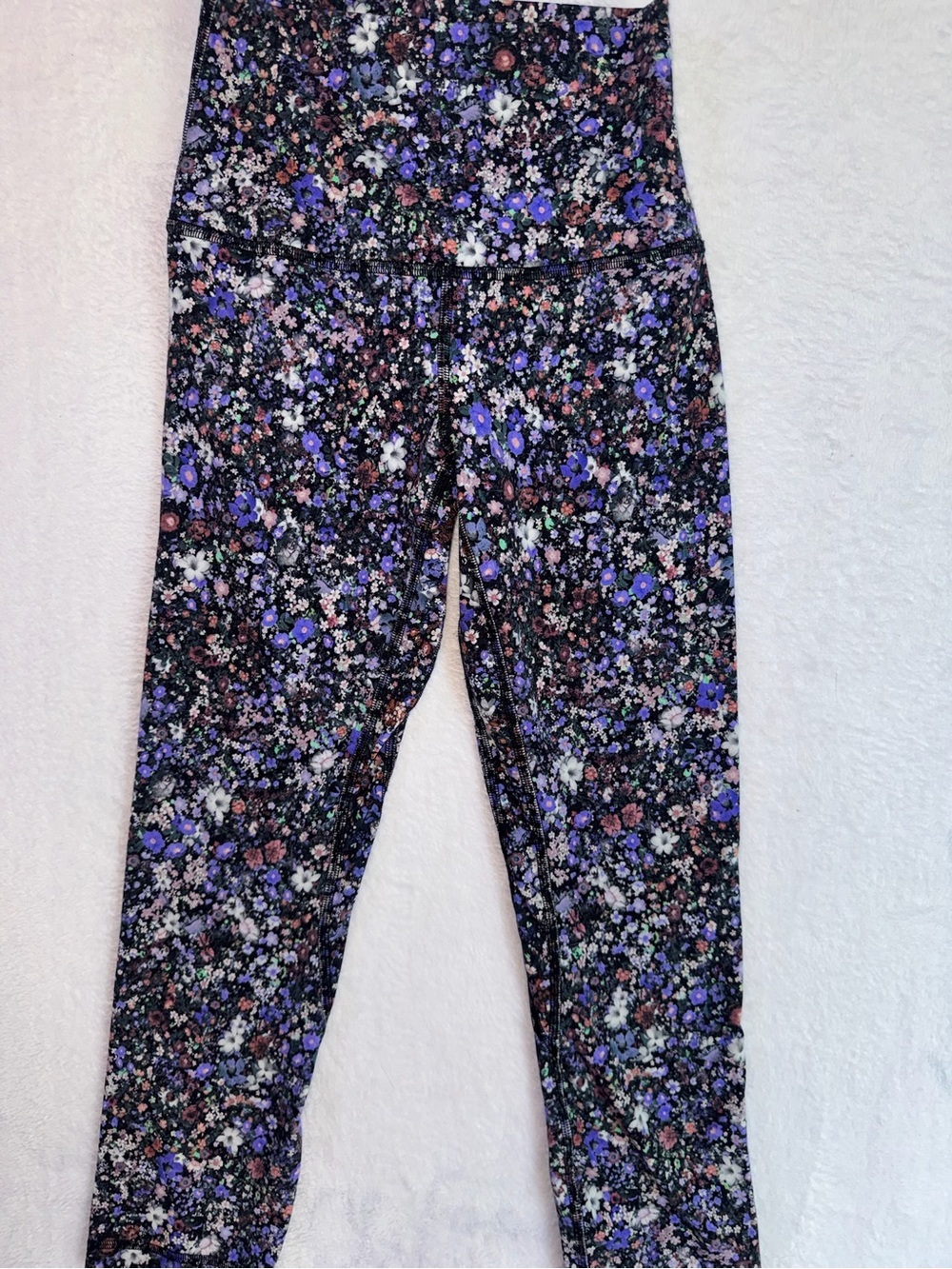 Lululemon Wunder Under HR 7/8 Tight 25 Floral 2 - Picture 2 of 11